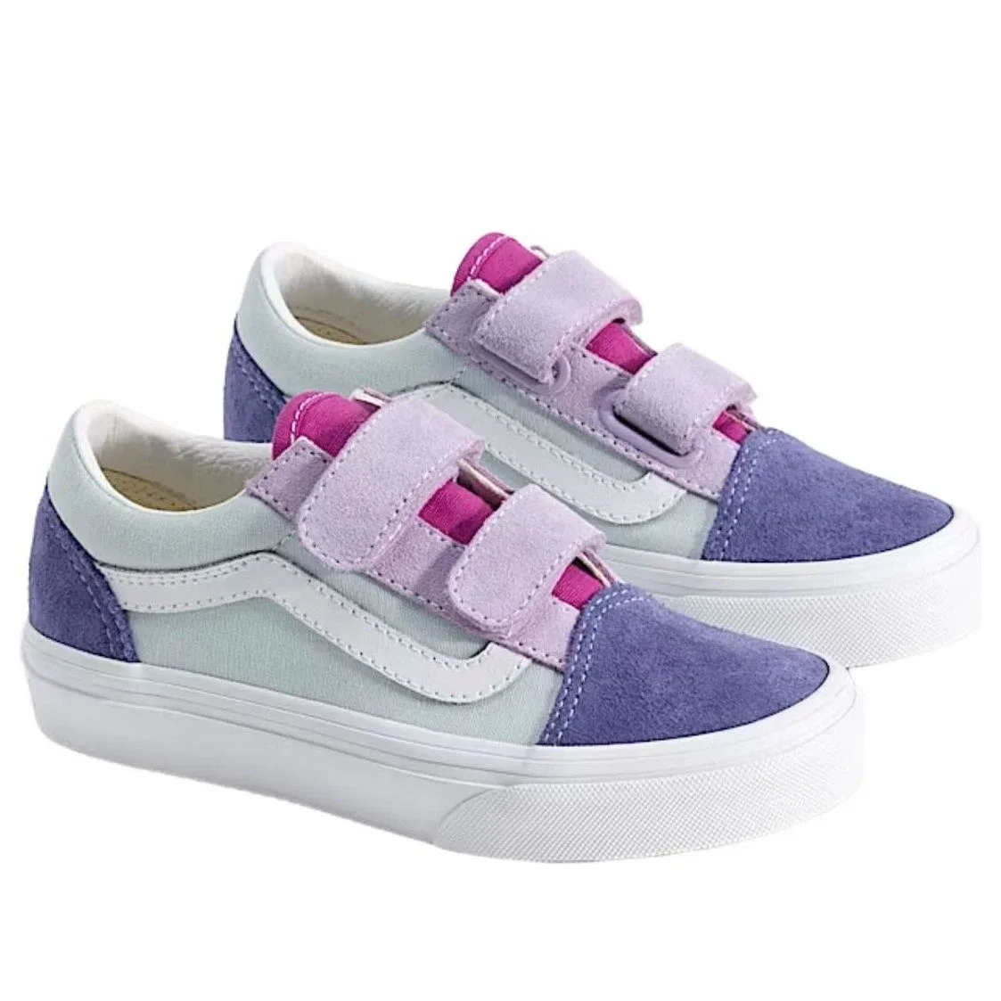 Детские кеды Old Skool Vans, фиолетовый — фото 2