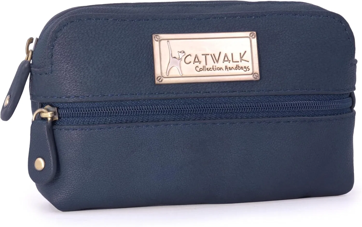 No brand Косметичка из кожи, Savannah, Blue