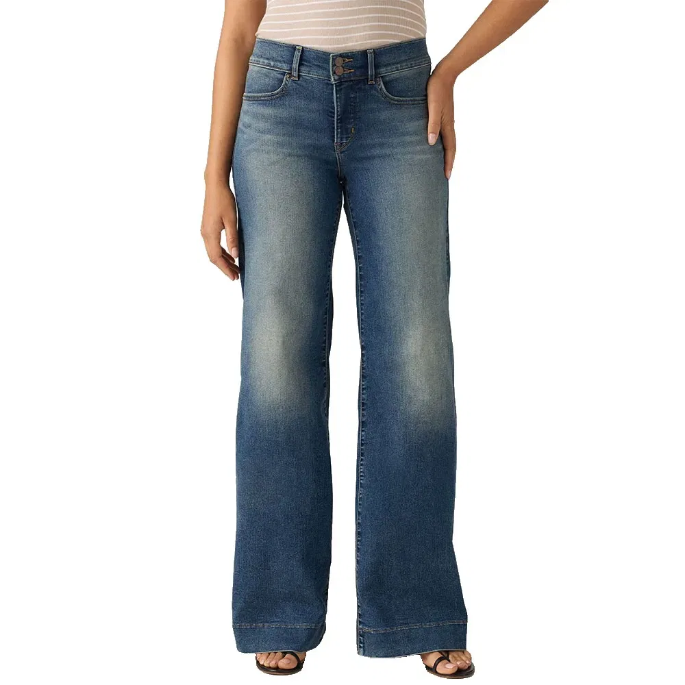 Женские джинсы с широкими штанинами 318 Tailored Wide Leg Levi's, Blue