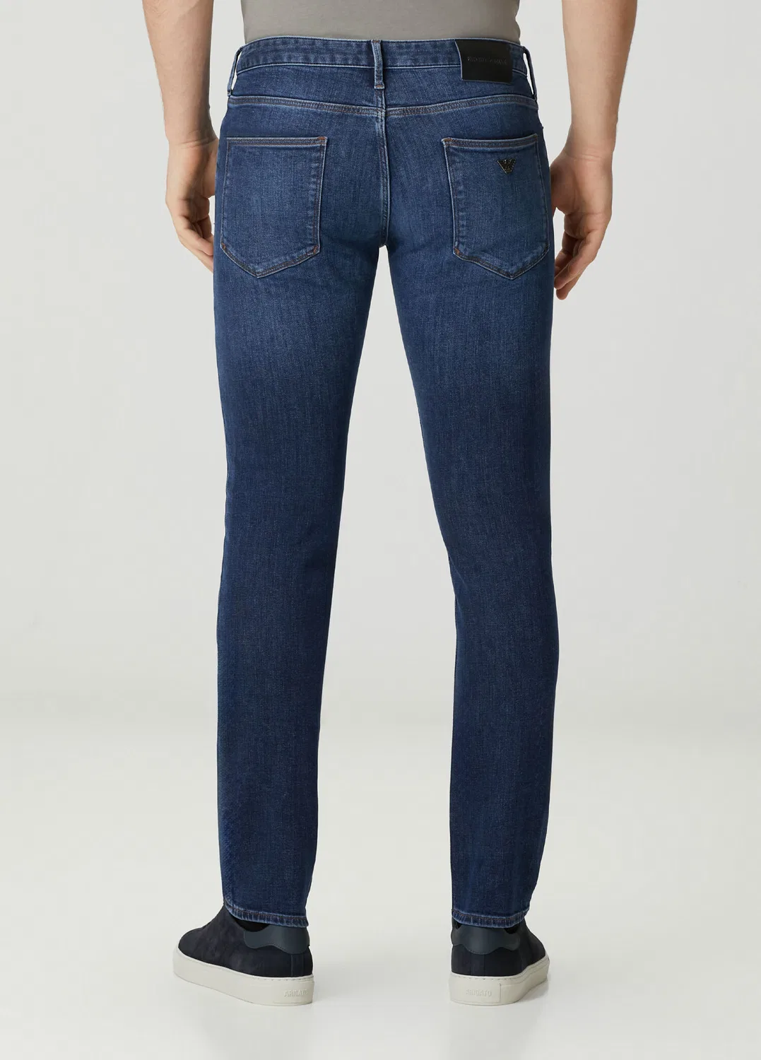 Джинсы J06 Slim Fit Emporio Armani, dark blue — фото 3