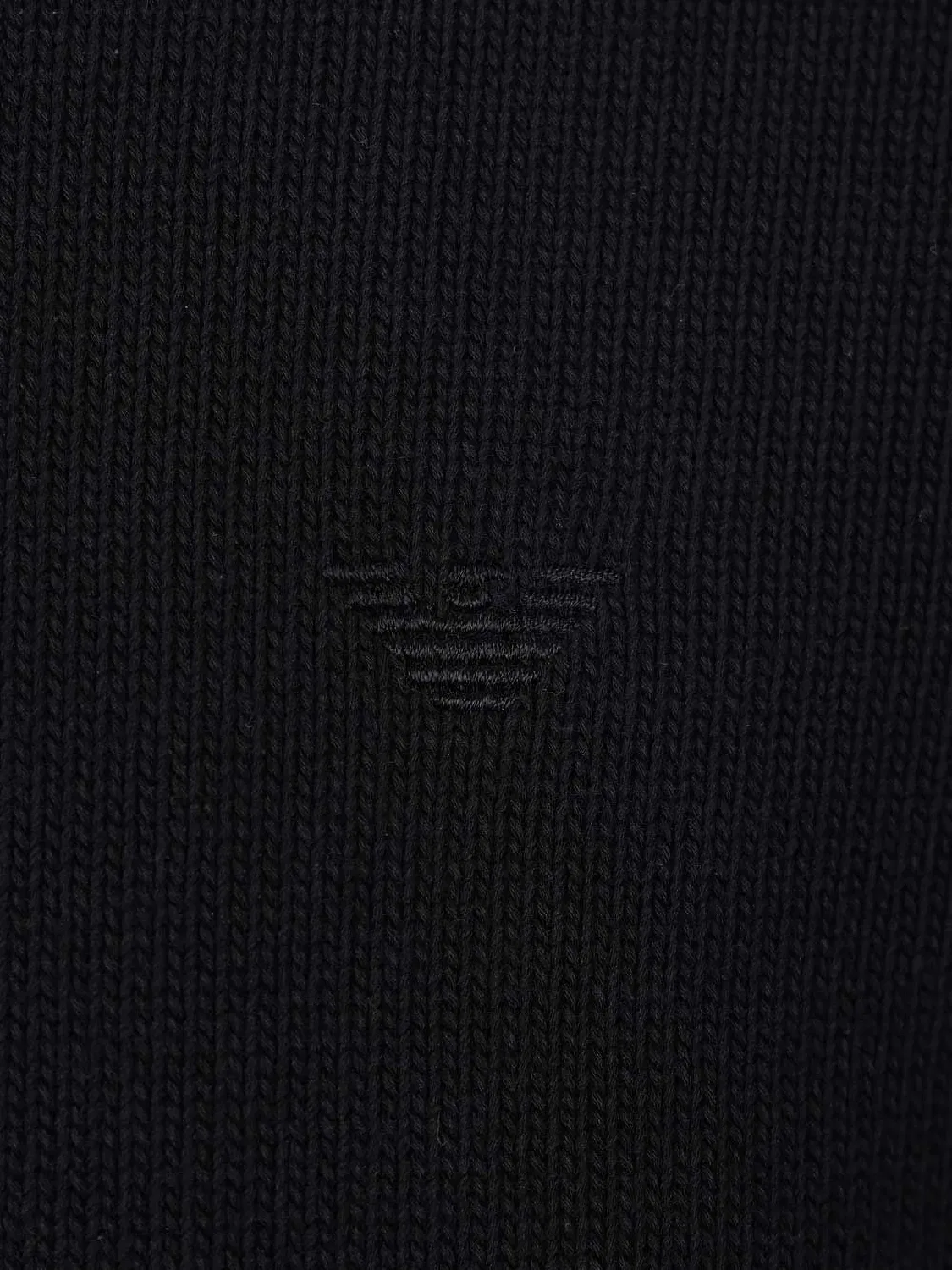 Emporio Armani Джемпер с круглым вырезом, черный — фото 2