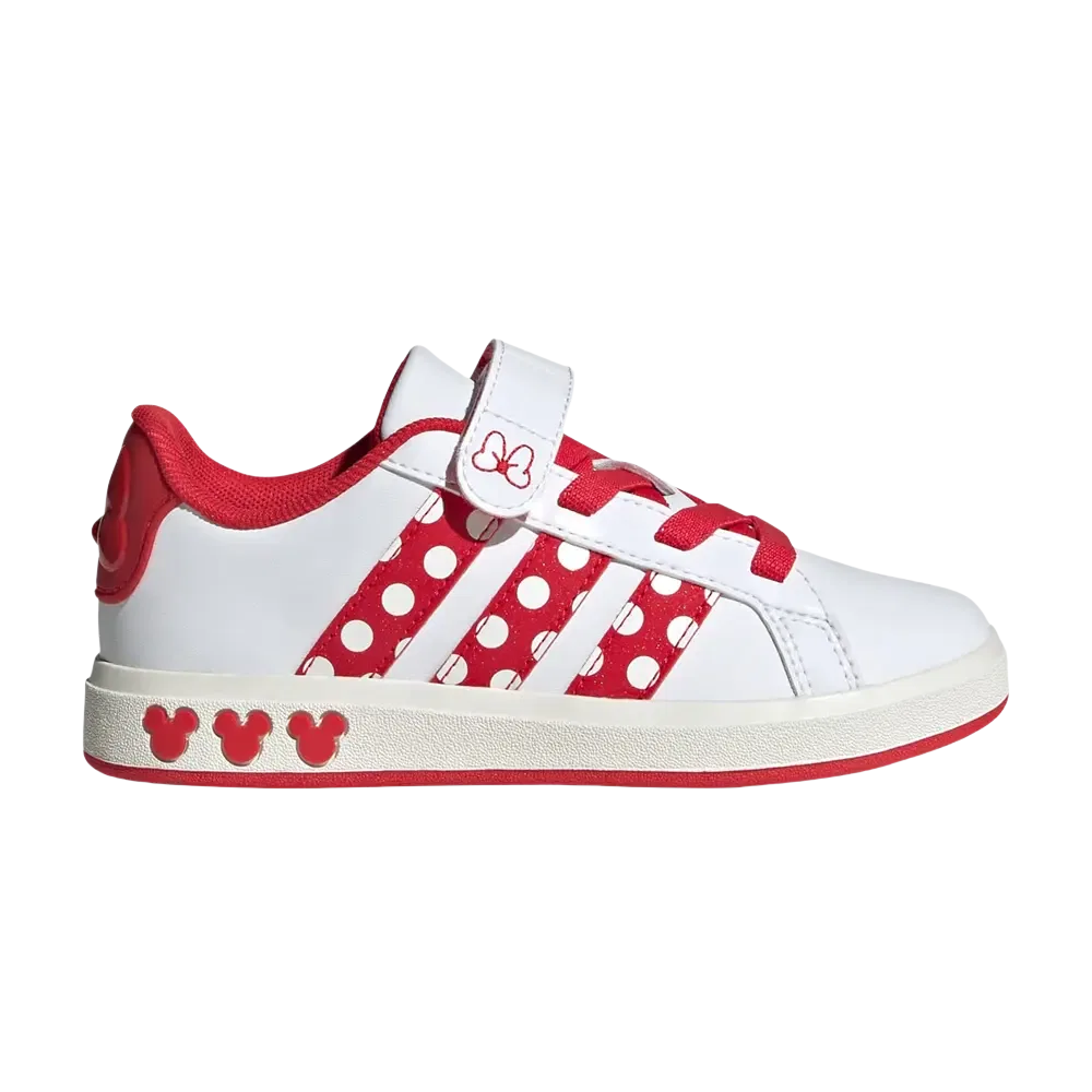 Детские кроссовки Disney x Adidas Grand Court, белый