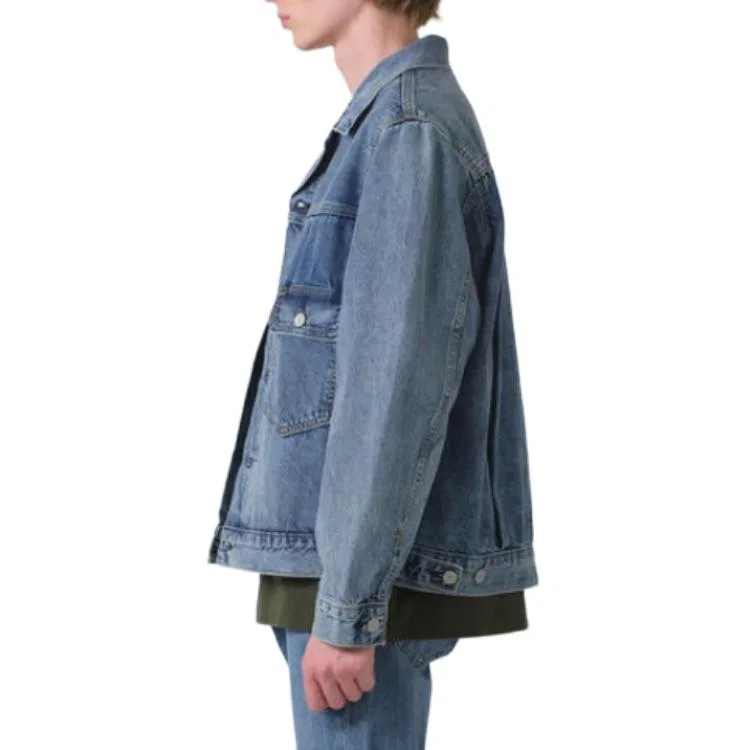 Мужская джинсовая куртка Indigo Levis — фото 4