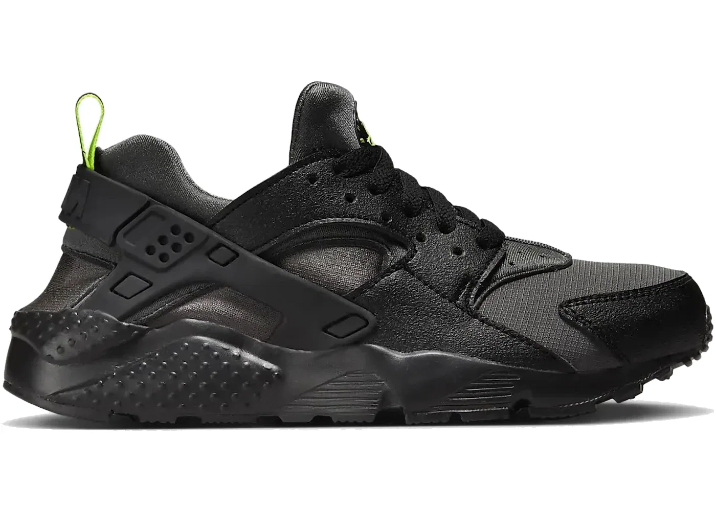Детские кроссовки Lifestyle Nike Air Huarache Run, Iron Grey/Volt/Black