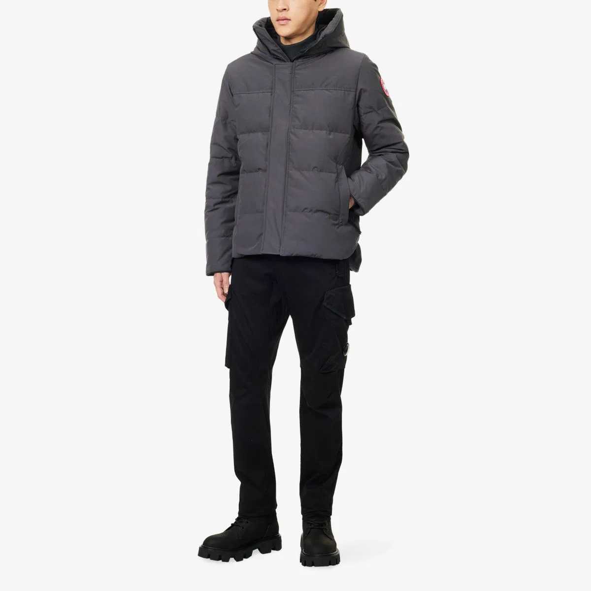 Пуховая парка Macmillan Canada Goose, серый — фото 2