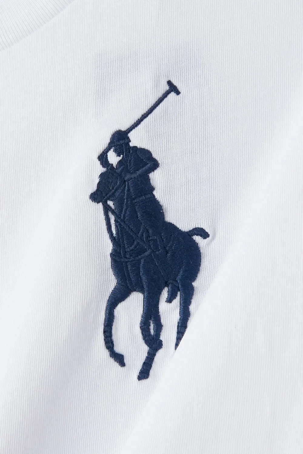 Футболка с вышитым логотипом хлопковая Polo Ralph Lauren — фото 4