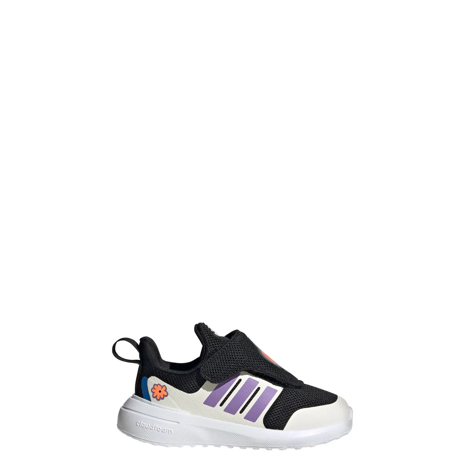 Детские кроссовки с цветочным принтом FortaRun 2.0 Adidas, Schwarz Violett Braun