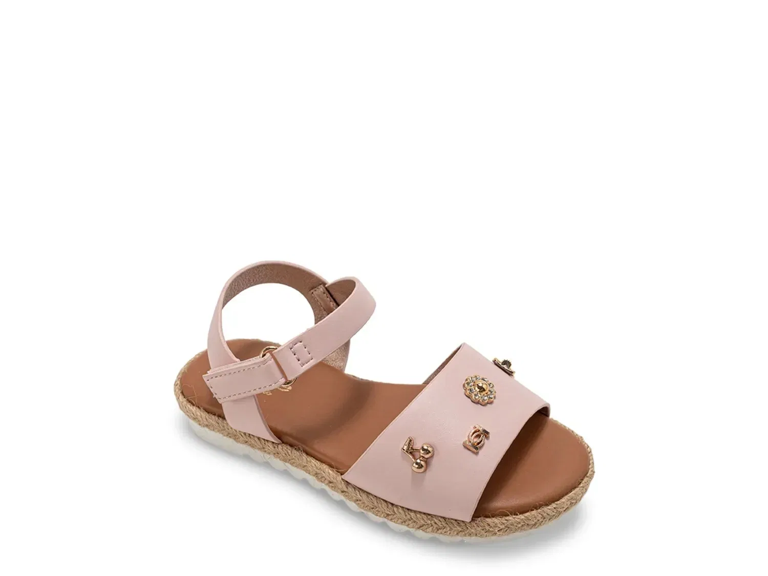 Сандалии Fleur, espadrille, bebe, светло-розовый