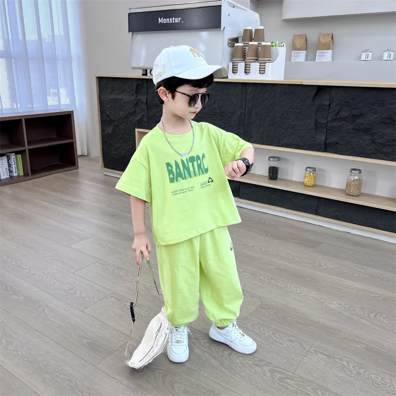 Детский комплект спортивной одежды для мальчиков Lanza, Heather Gray — фото 4