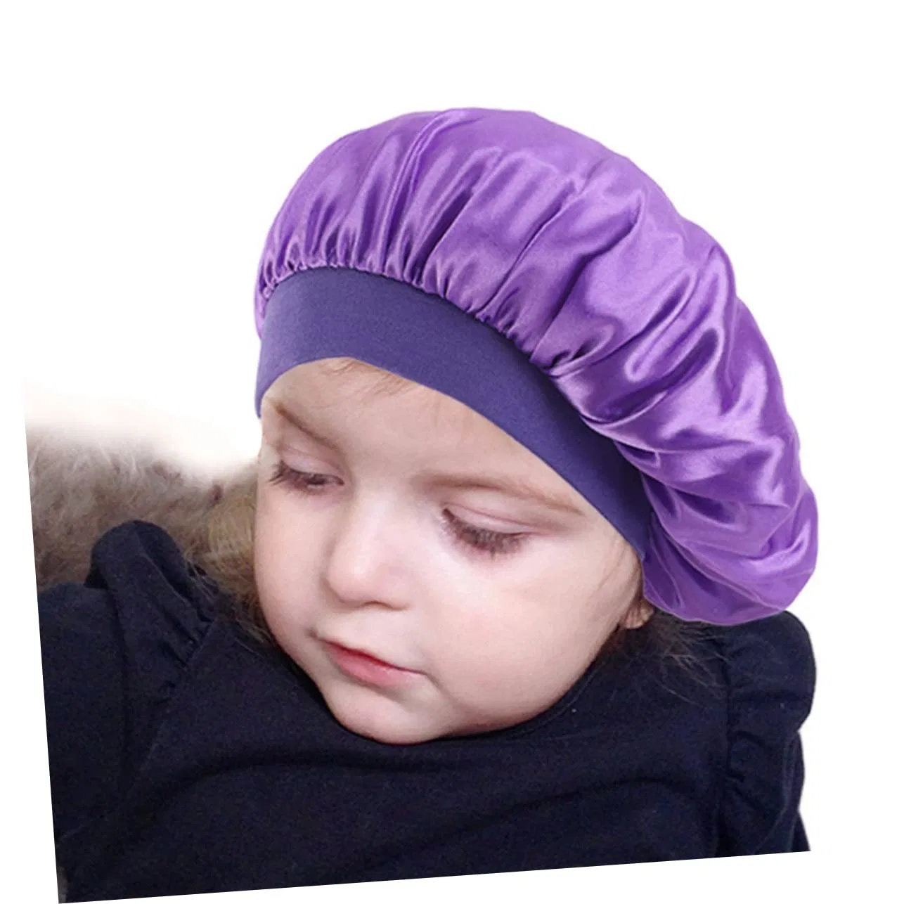 Детская шапочка для душа сатиновая Healeved, набор 15 шт, Assorted colours — фото 3