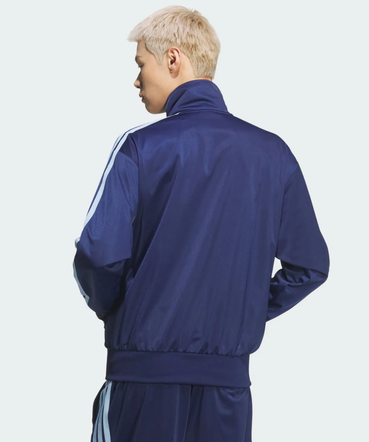 Мужской джерси-топ свободного кроя Stadium Tricot Track Top Adidas, Blue — фото 2