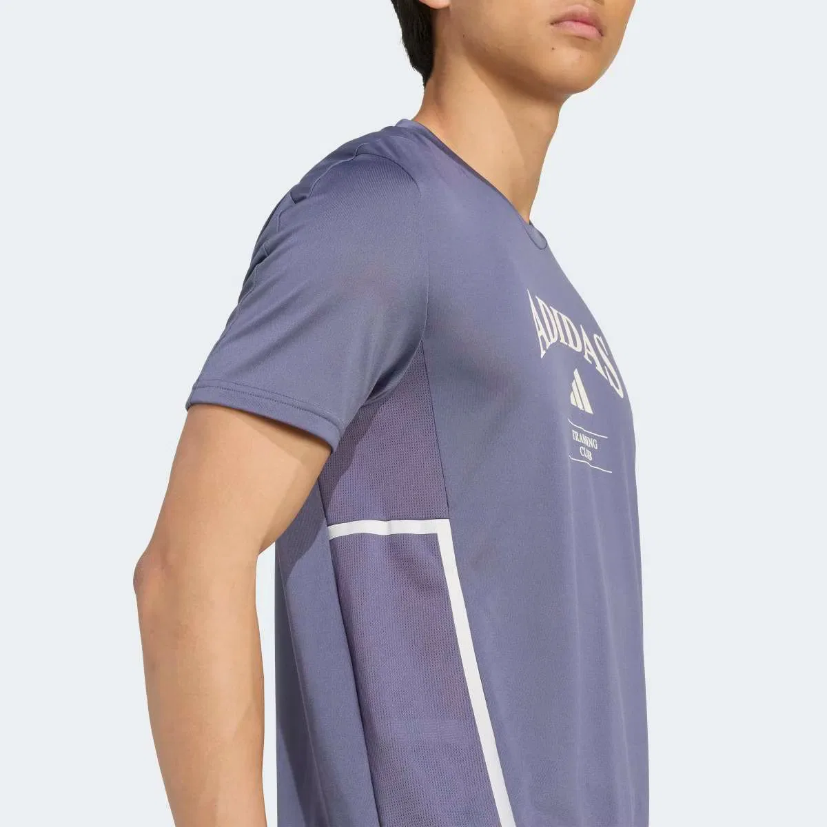 Мужская футболка, Designed-for-Training Legacy, adidas, фиолетовый — фото 4