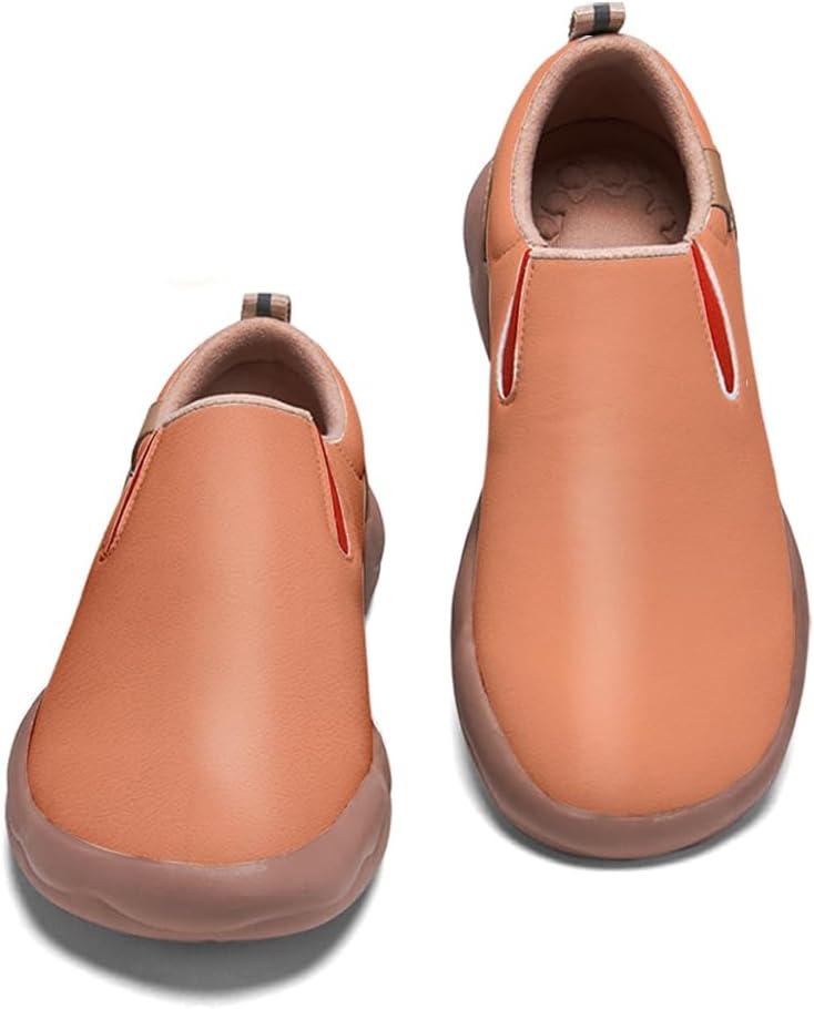 

Мужские модные кроссовки слипоны из кожи, повседневные лоферы, легкие удобные прогулочные и дорожные туфли Onehorse, Colour of Skin