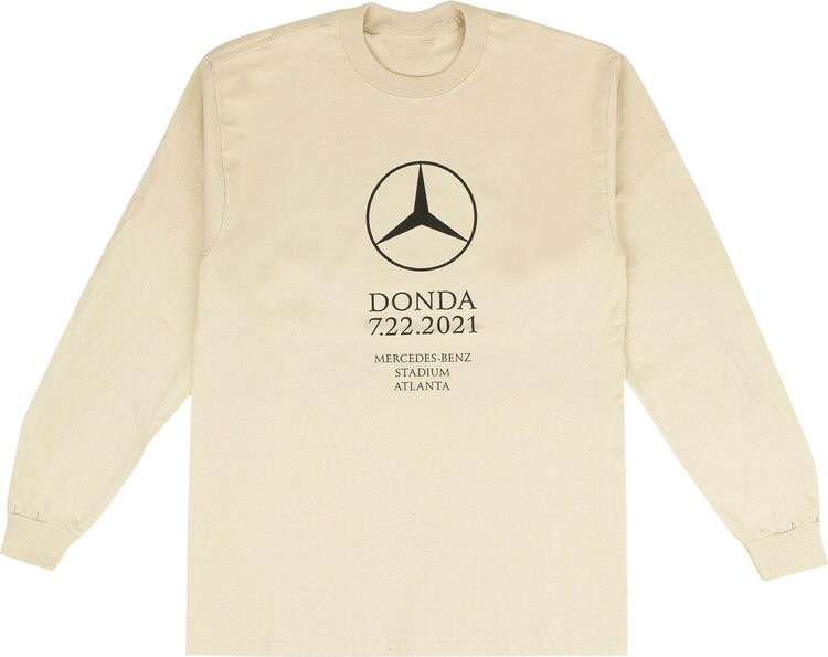 

Лонгслив Kanye West Donda Long-Sleeve 'Tan', загар, Серый, Лонгслив Kanye West Donda Long-Sleeve 'Tan', загар