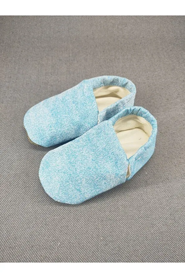Детские тапочки-носочки без каблука Loove Bebe, Navy Blue — фото 2