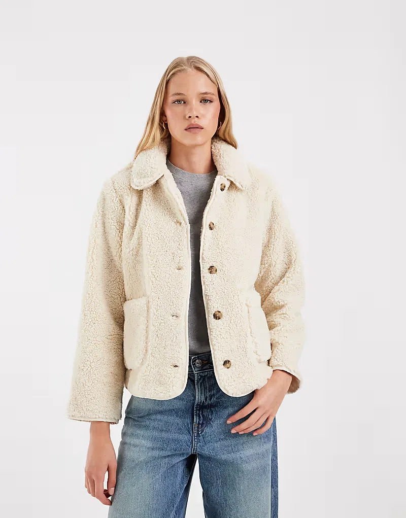 Куртка borg Rema Levi's, белый