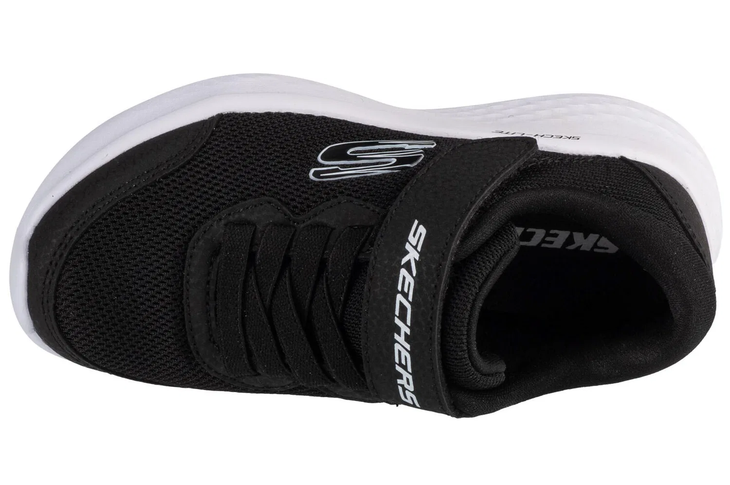 Детские кроссовки для девочек с технологией Air-Cooled Memory Foam Skech-Lite Pro Skechers, Schwarz — фото 3