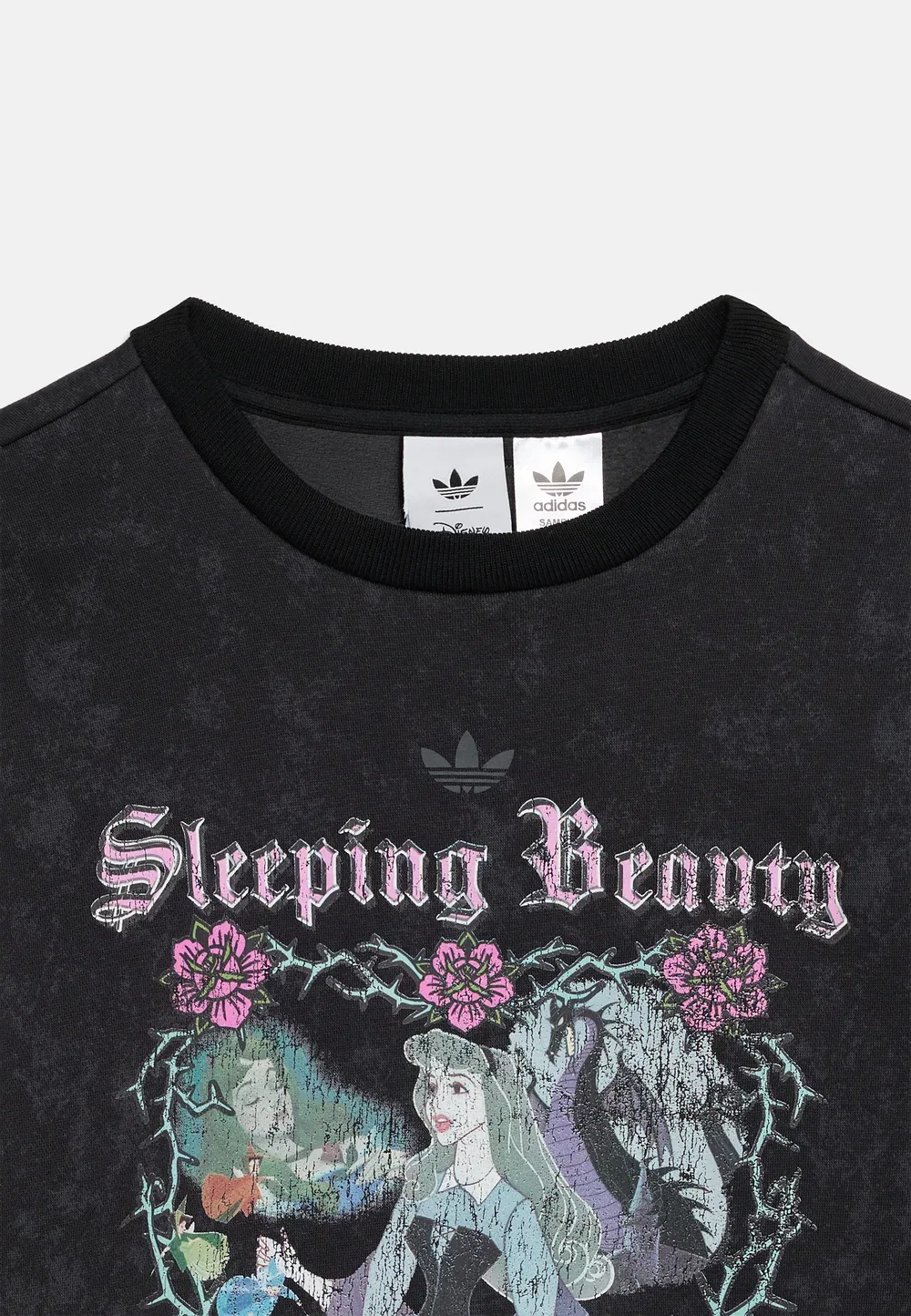 Дисней - толстовка Adidas Originals, Black — фото 4