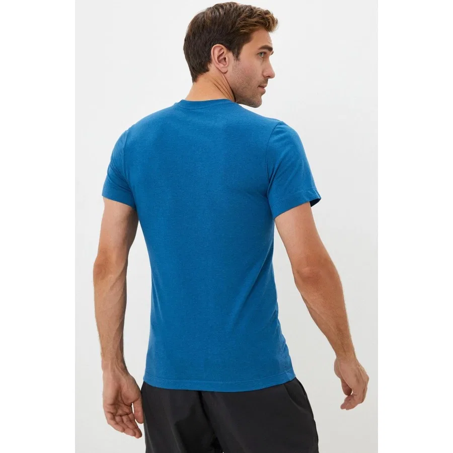 Футболка мужская с длинным рукавом Dri-Fit Training Swoosh Nike, Синий — фото 2