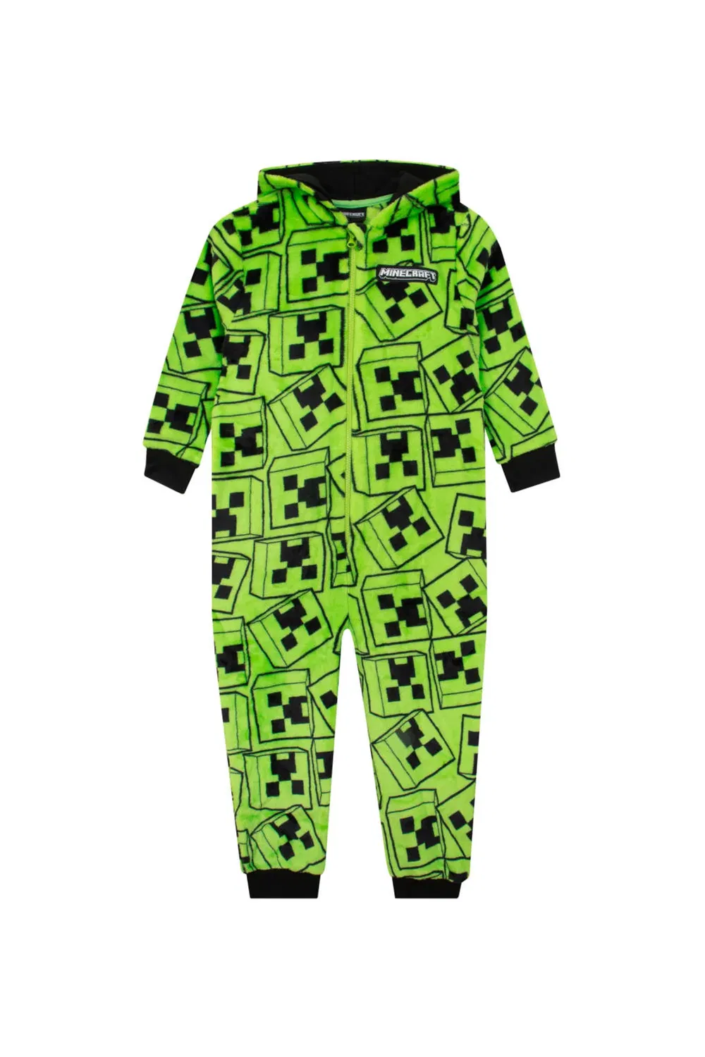 Детский комбинезон-пижама Creeper Minecraft, Green