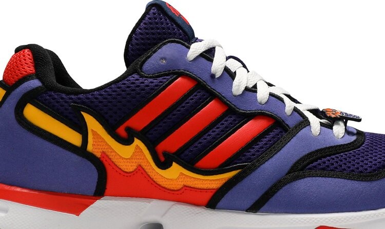 Кроссовки Adidas The Simpsons x ZX 1000 'Flaming Moe's', фиолетовый — фото 3