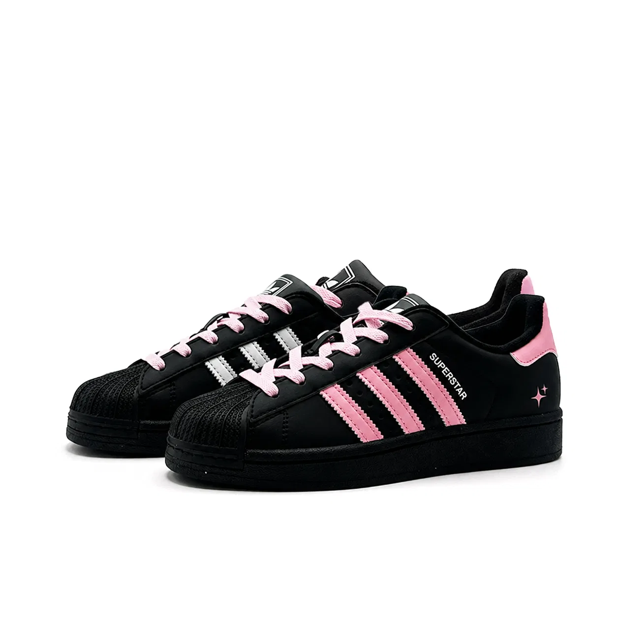 Детские кроссовки для скейтбординга Superstar 2, Adidas Originals, Black — фото 4