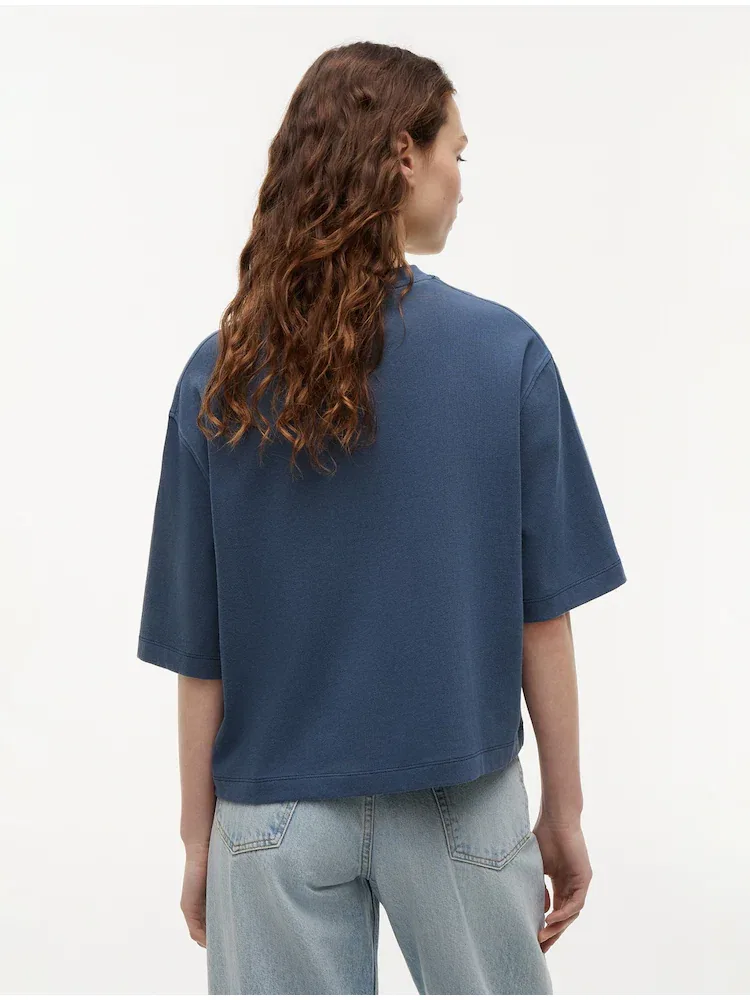 Футболка с принтом, Oversize TOMMY HILFIGER, Navy — фото 3