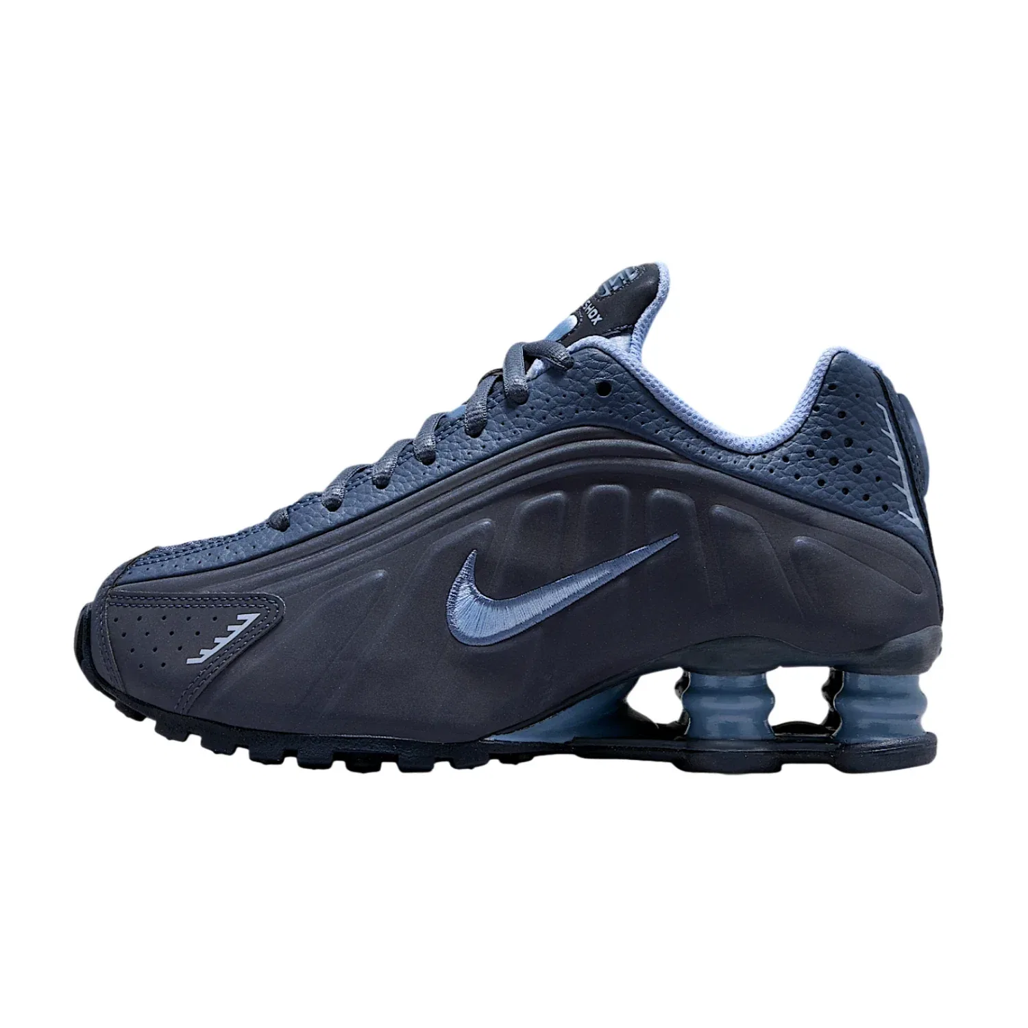 Детские кроссовки для мальчиков Shox R4 Nike, синий — фото 3