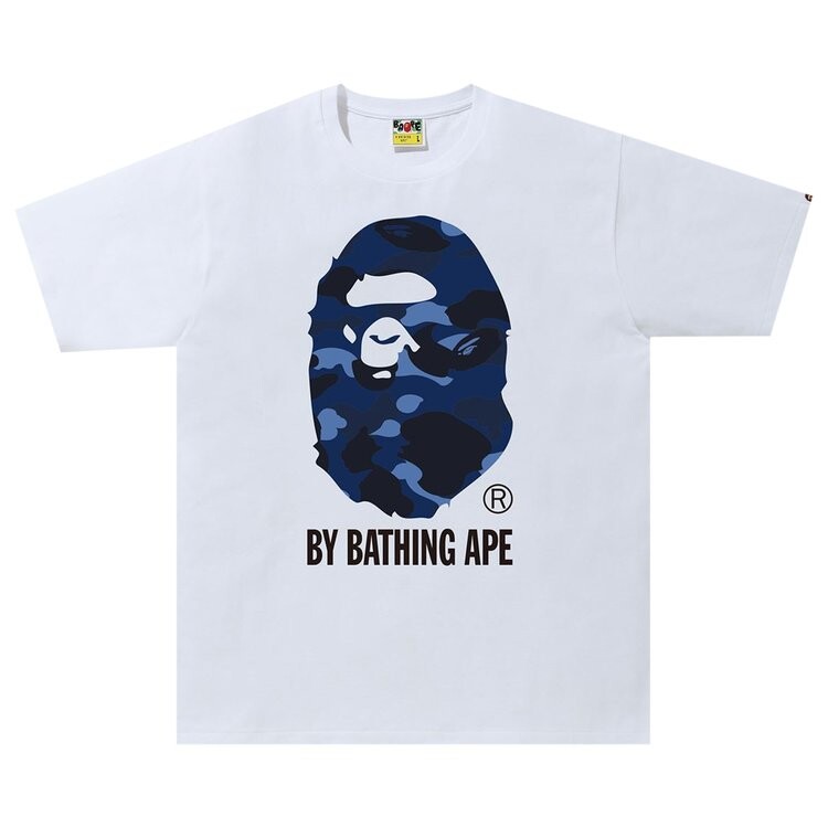 

Футболка BAPE Color Camo Tee 'White/Navy', белый