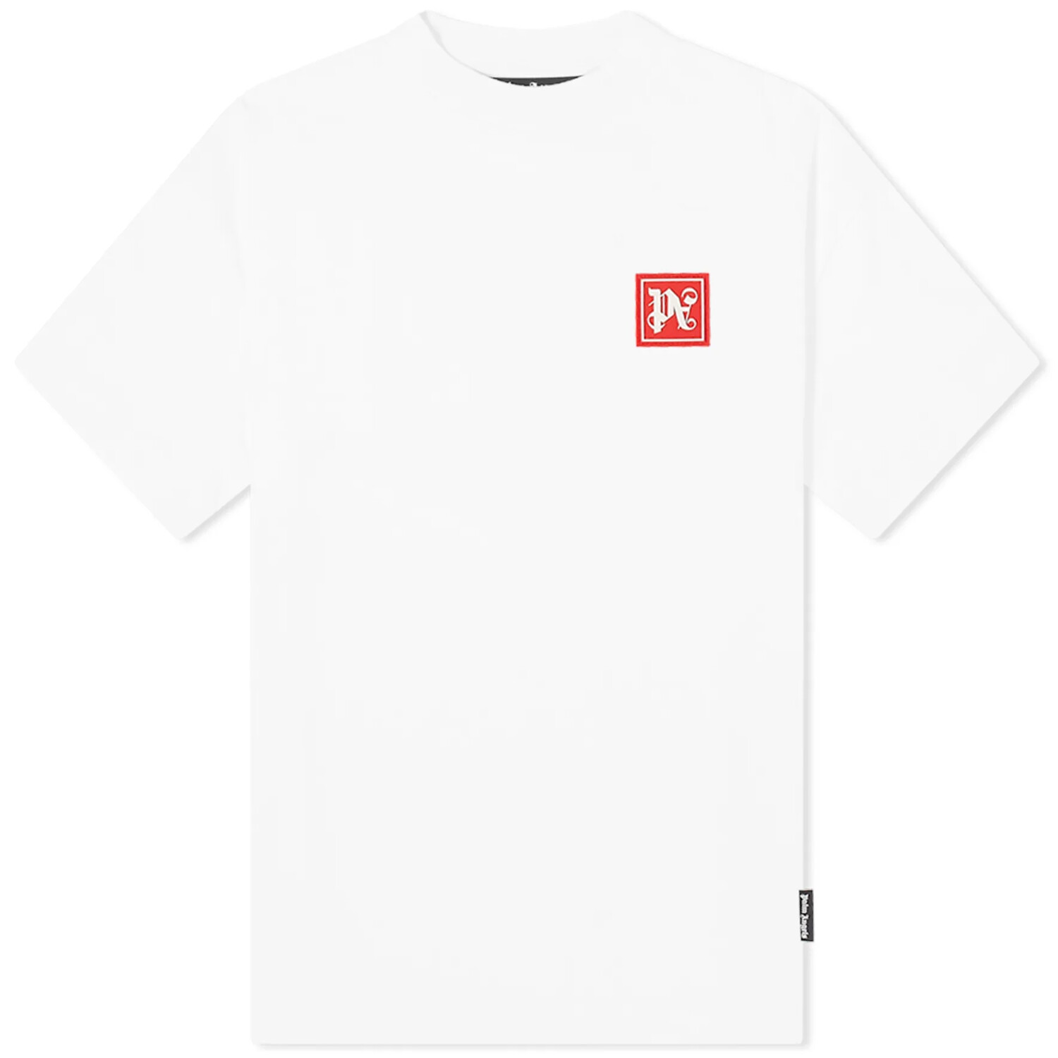 

Футболка Palm Angels Small Logo Ski Club, белый