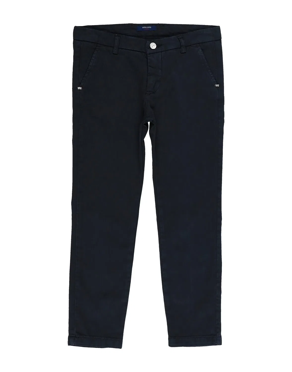 Детские брюки для мальчиков твиловые Entre Amis GarÇOn, темно-синий