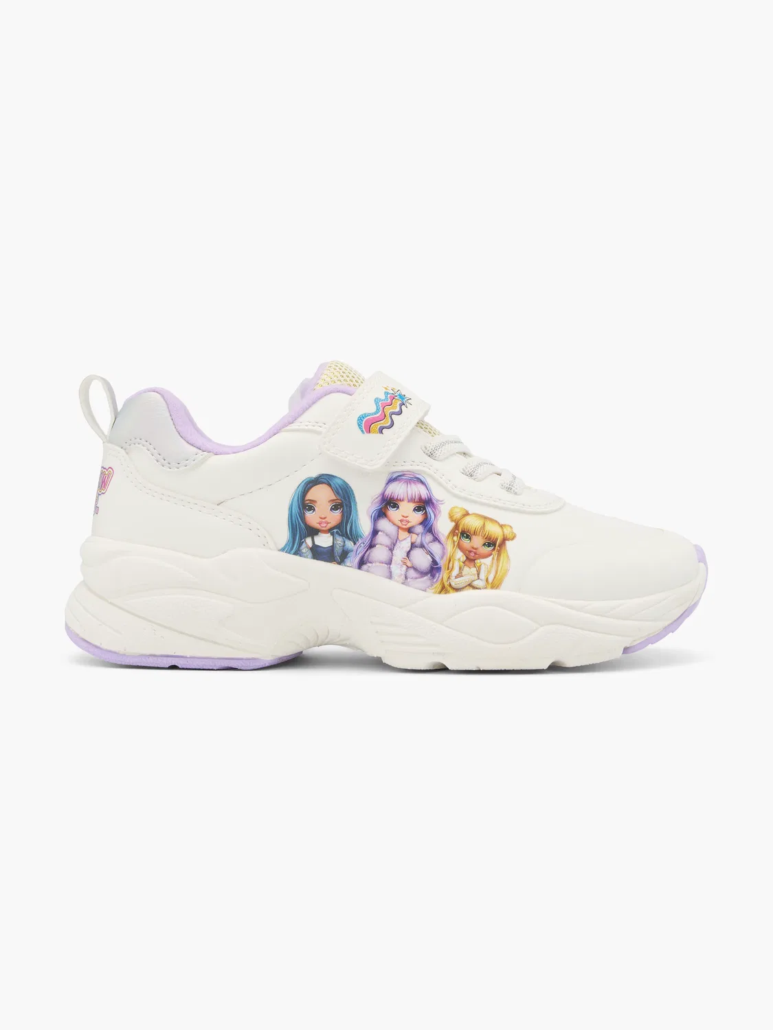 Детские кроссовки Rainbow High, белый