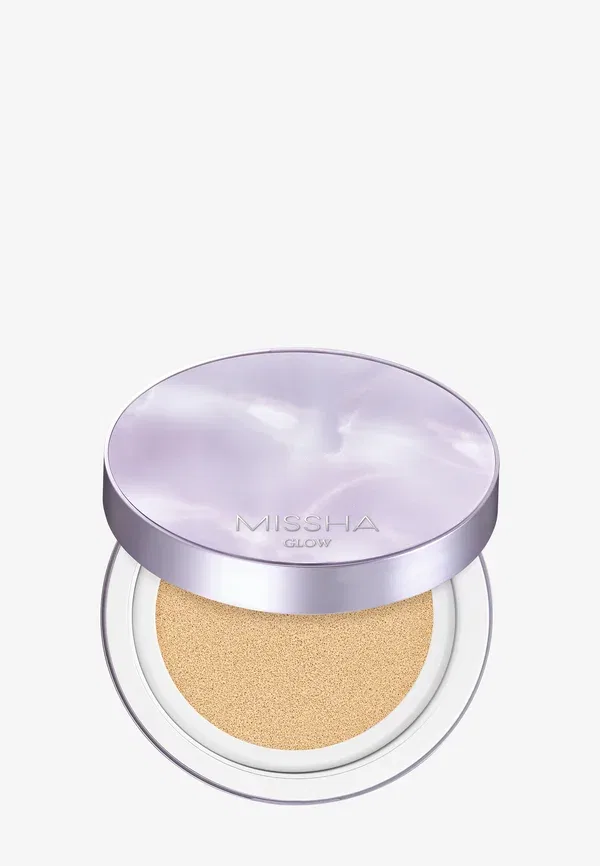 Тональная основа Cushion Glow layering fit, Missha Vanilla 14 г, цвет vanilla