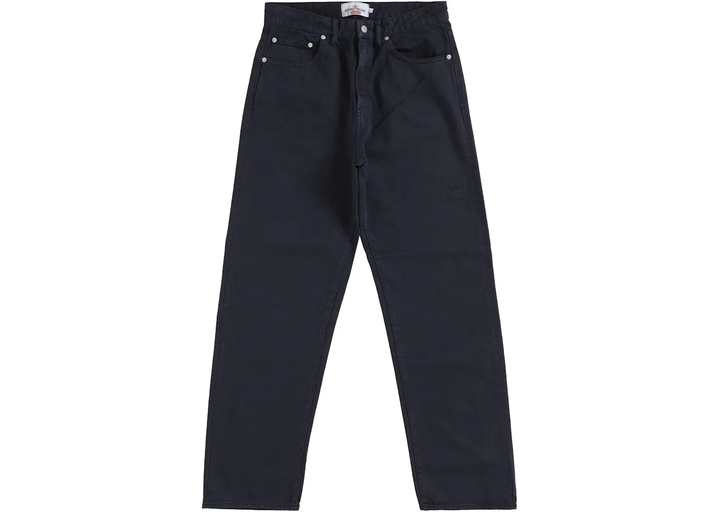 Мужские джинсы с пятью карманами Supreme Stone Island, Navy