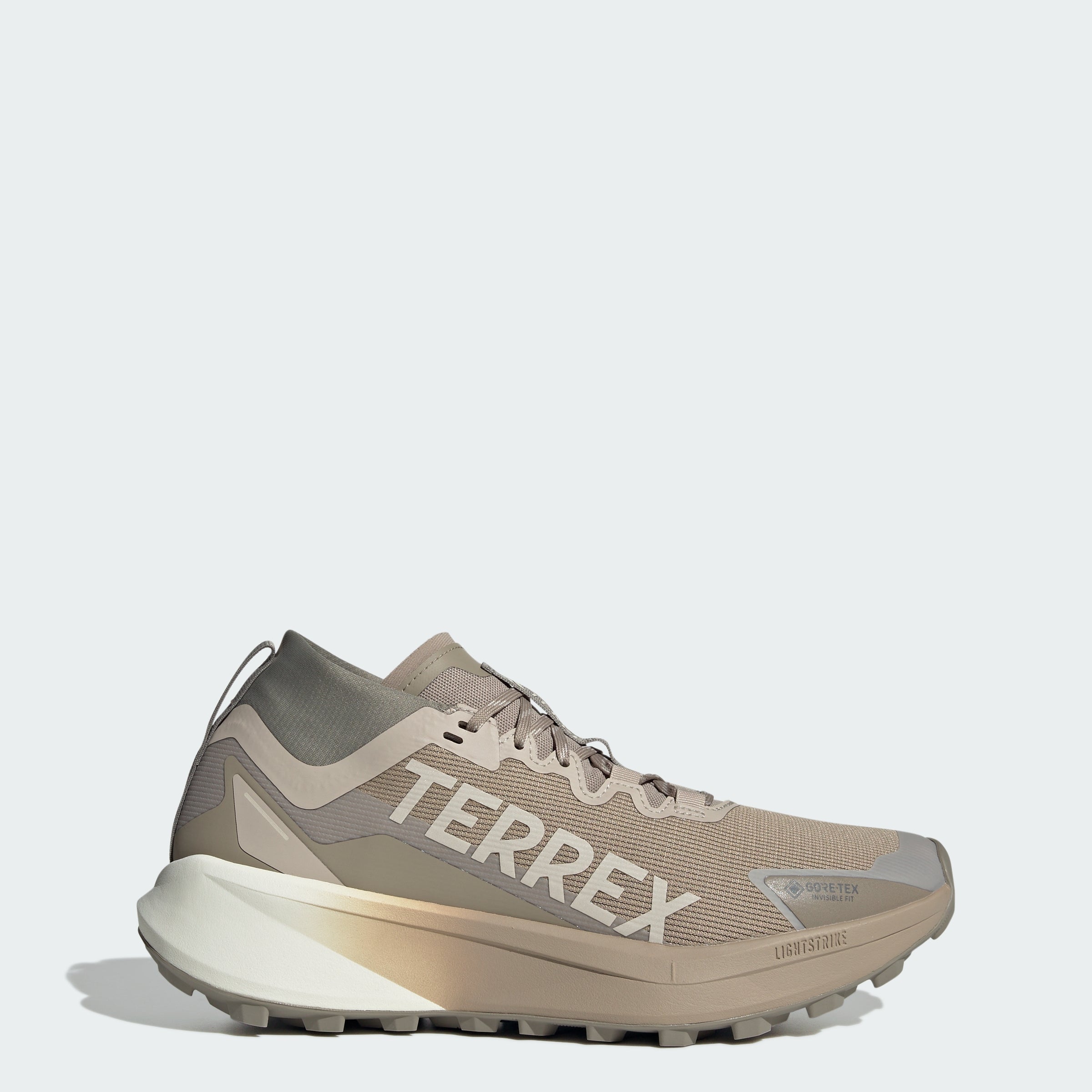 

Мужские трейловые беговые кроссовки Adidas Terrex Agravic GTX, бежевый