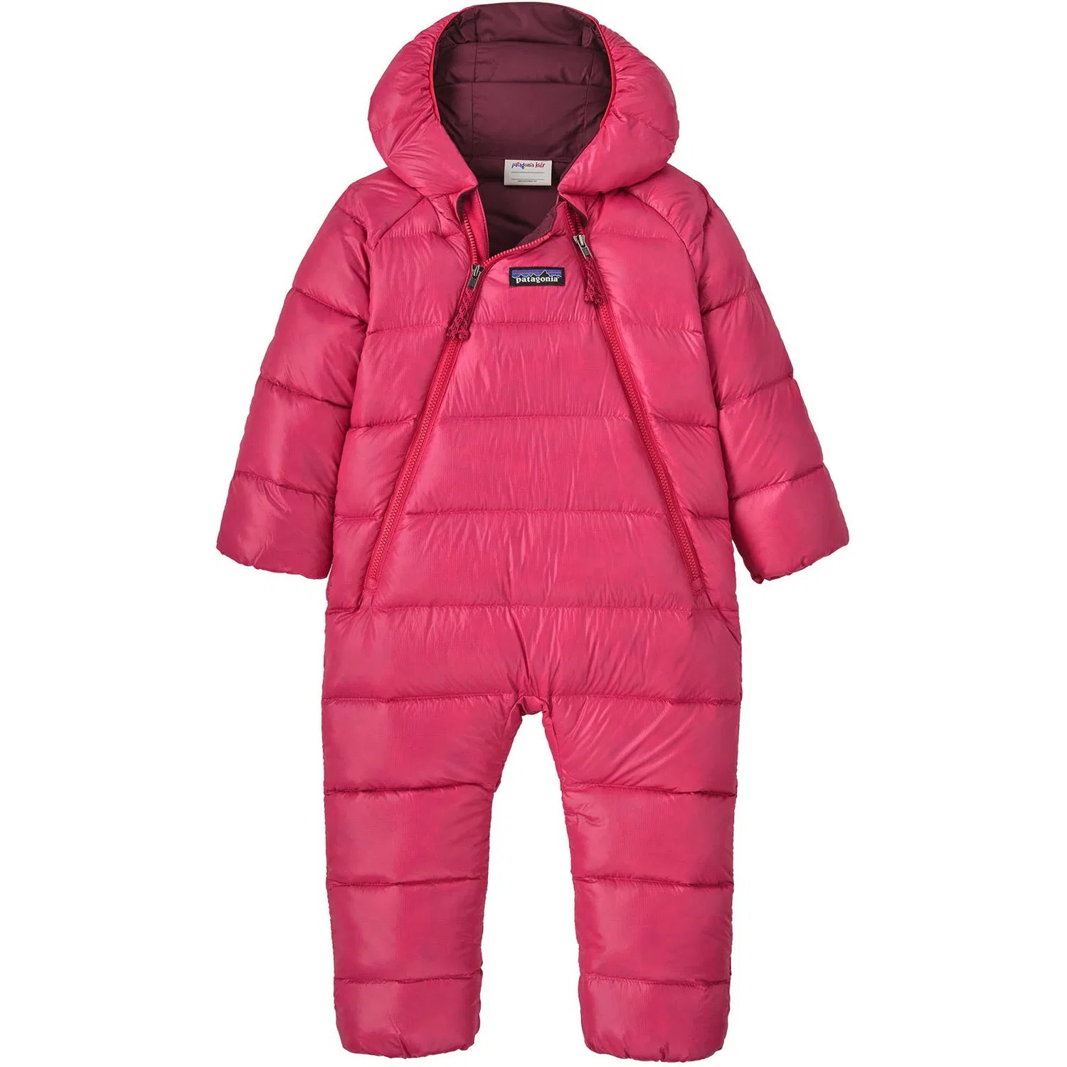 Комбинезон-боди утепленный с длинным рукавом Hi-Loft Down Sweater Bunting Patagonia, Punchy Pink