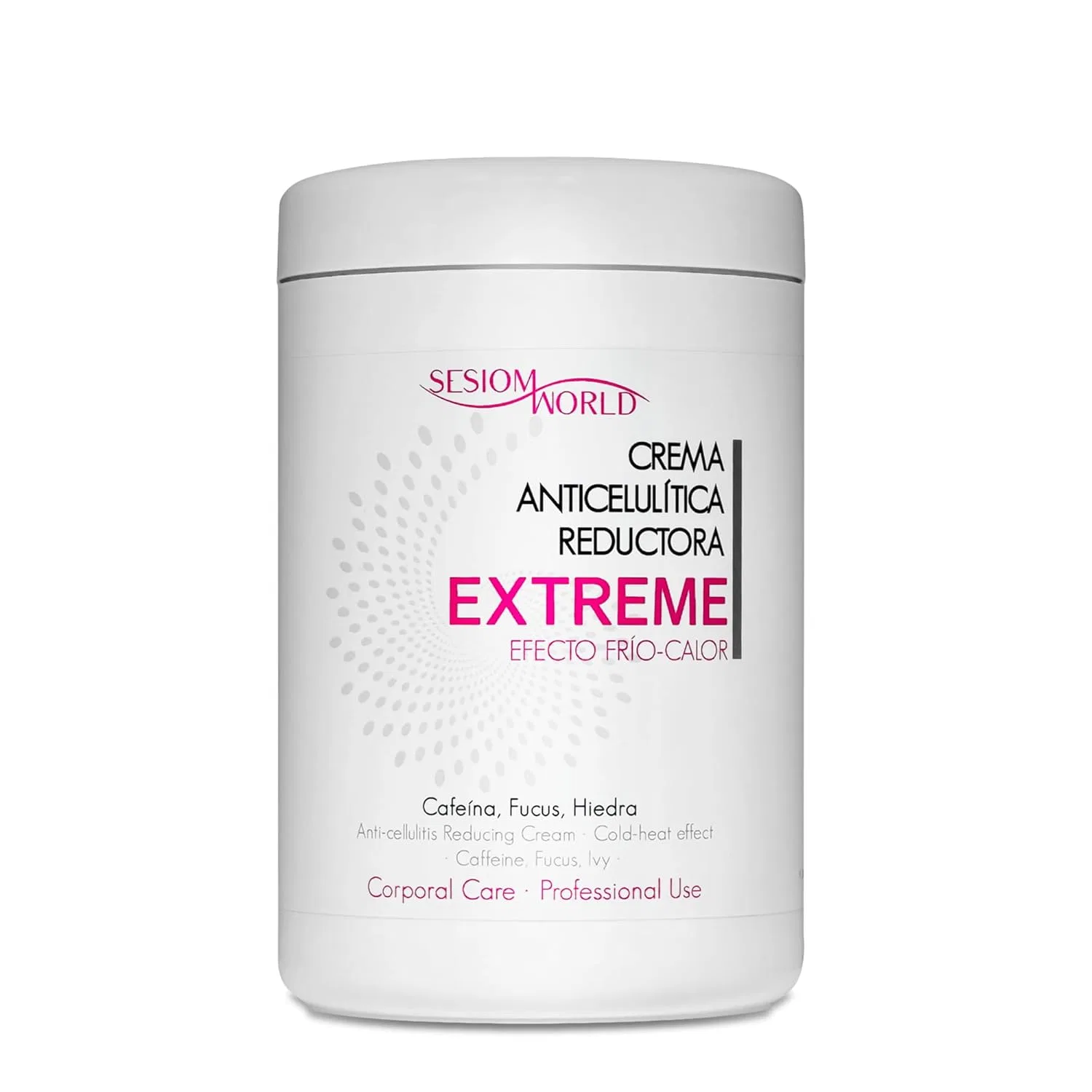 Антицеллюлитный крем SesiomWorld Extreme с эффектом холода и тепла, 1 кг