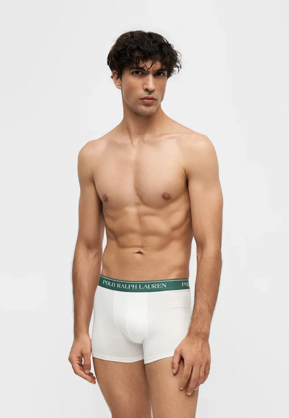 3 шт. - трусы Polo Ralph Lauren, White — фото 2