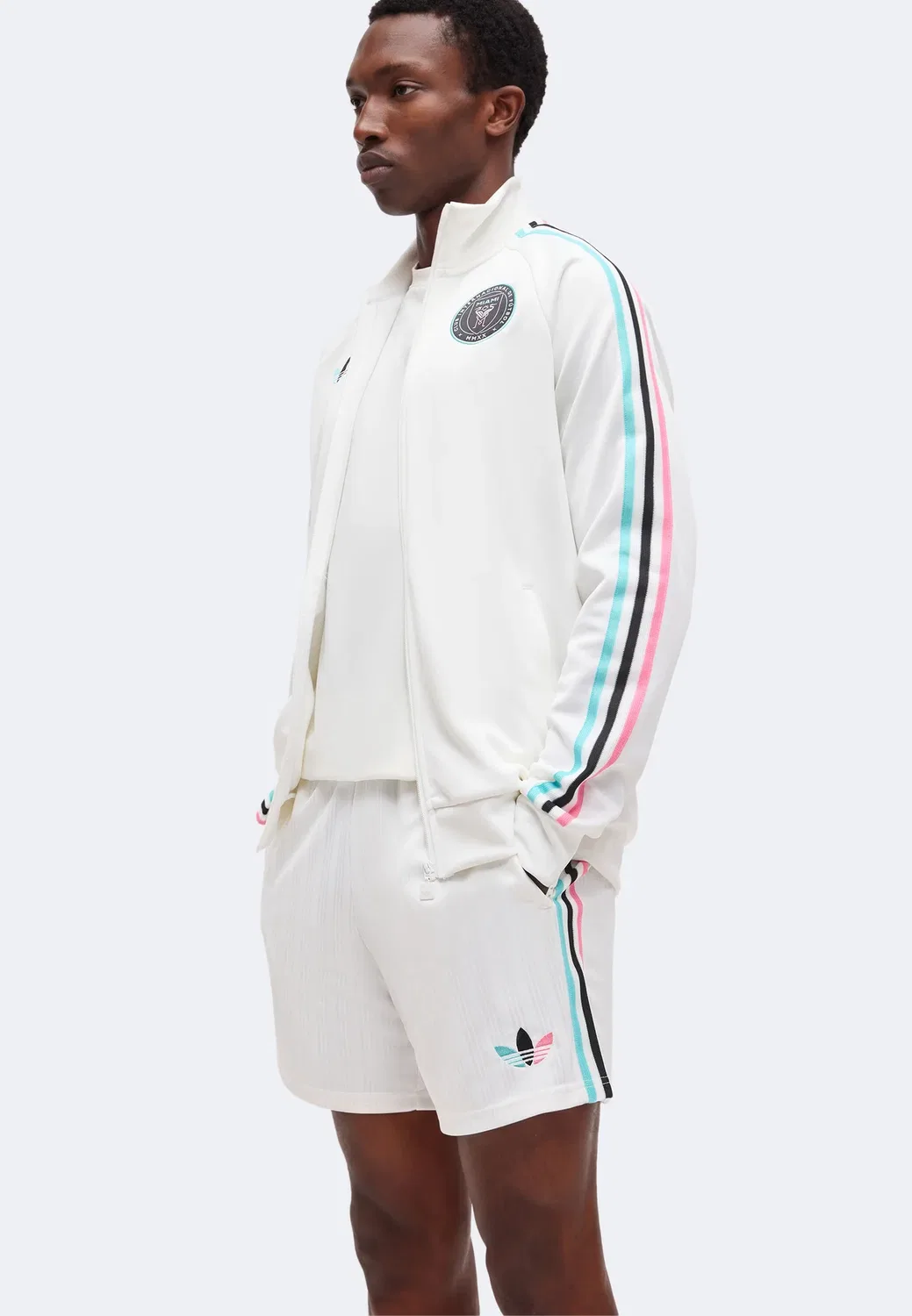 Шорты "Интер Майами" - клубная одежда Adidas Originals, White — фото 4