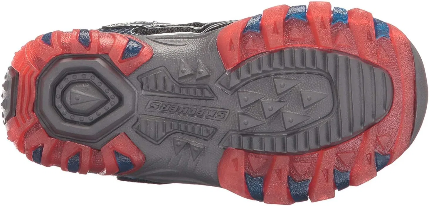 Детские кроссовки для мальчиков Street Lightz 2.0-90561l Skechers, Navy/Red — фото 4