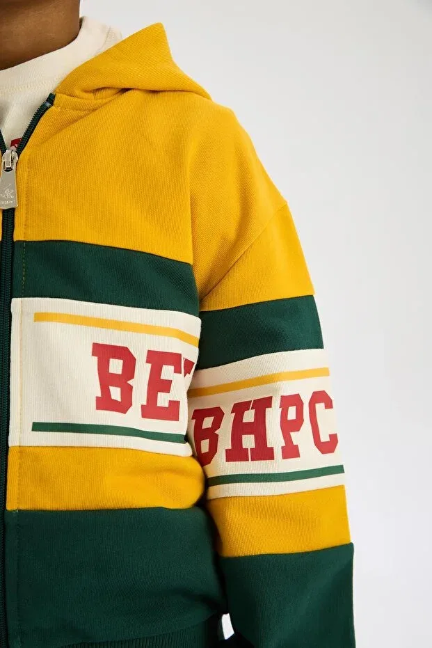 Детский спортивный костюм для мальчиков с принтом Beverly Hills Polo Club, Patterned — фото 3