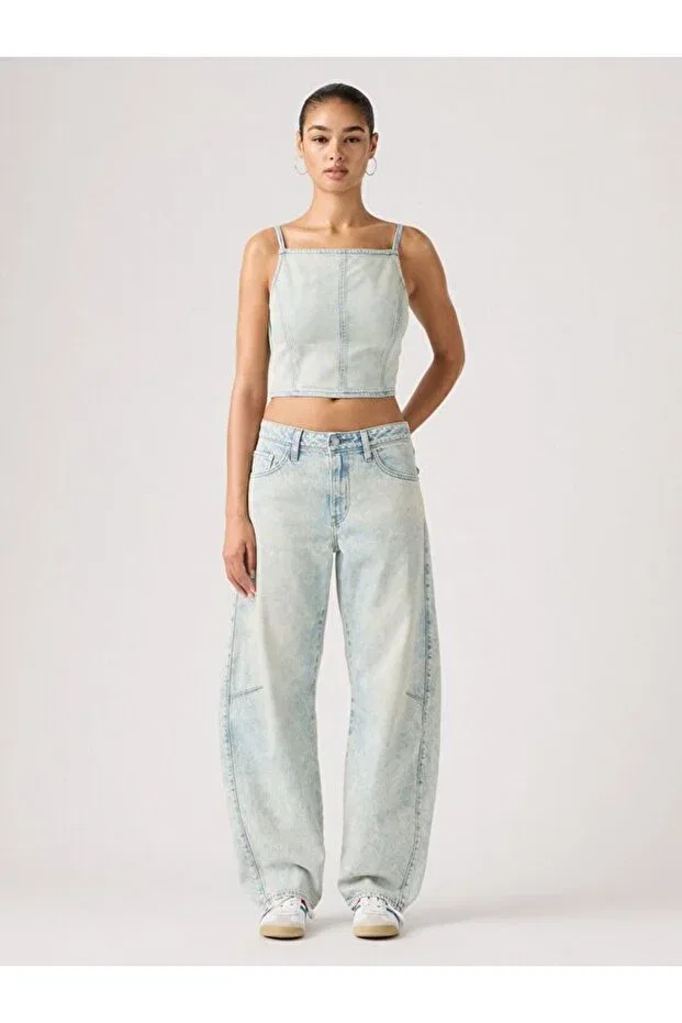 Женские джинсы свободного кроя Barrel Cielito Lindo Acid Levi'S, Indigo