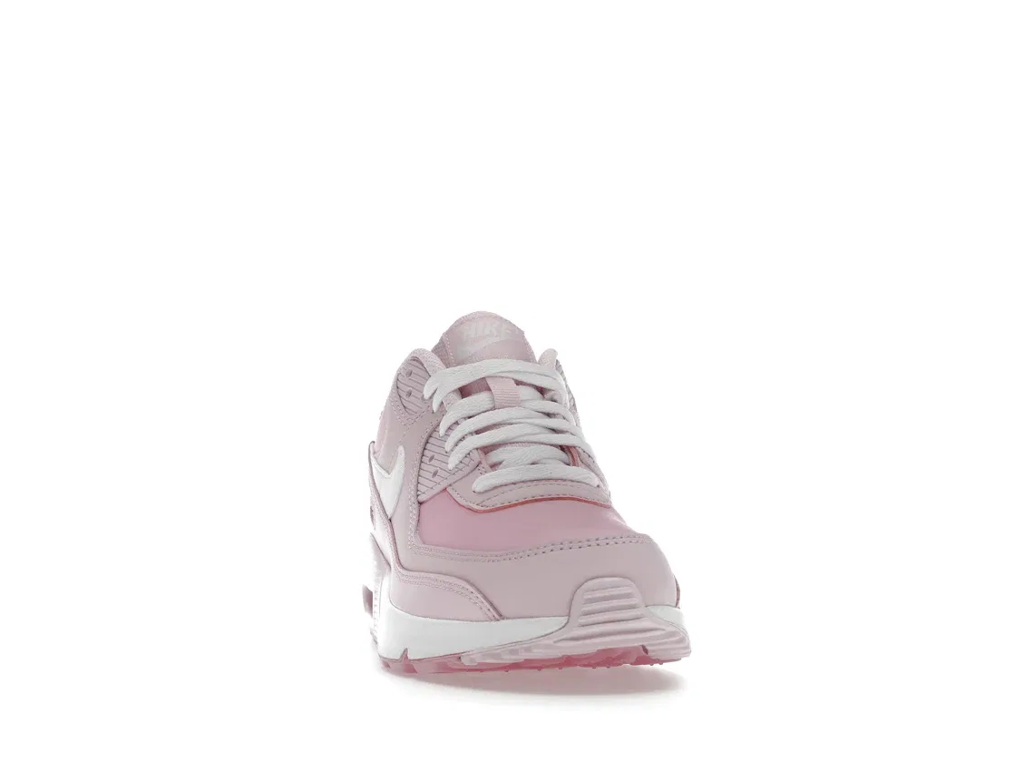 Детские кроссовки для повседневной носки Nike Air Max 90 Nike, Pink Foam/White-Pink — фото 2