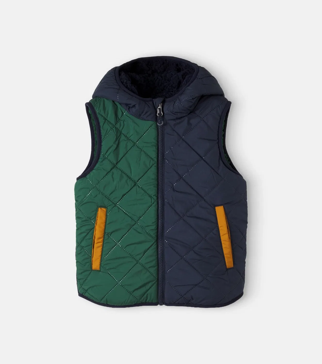 Двусторонний стеганый жилет Classic Navy Mix Liewood, мультиколор
