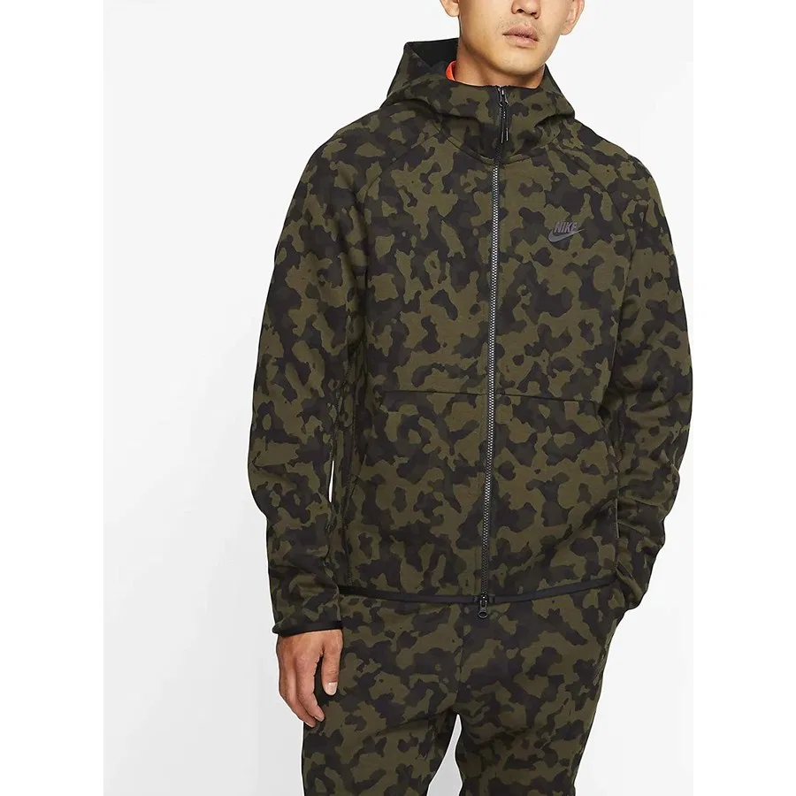 Свитшот женский с капюшоном Sportswear Tech Fleece Nike, Разноцветный — фото 3