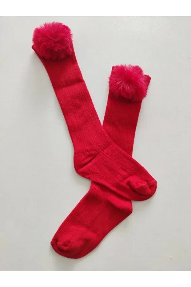 Детские носки для новорожденных хлопковые Bebekmağazam, Red