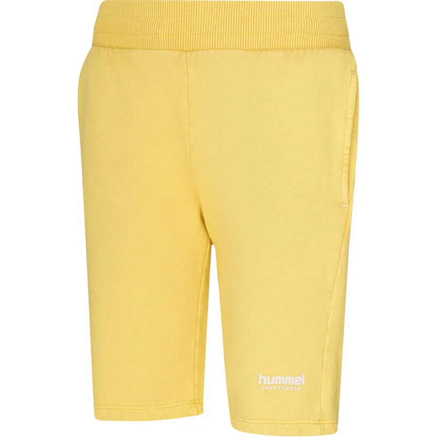 Детские спортивные шорты с эластичным поясом Alamar Hummel, Желтый