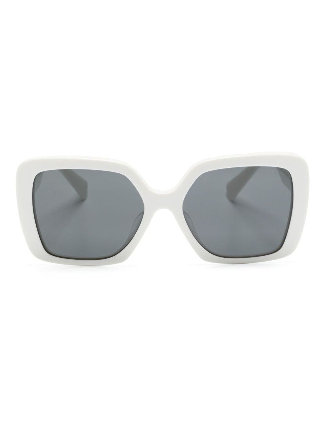 

Солнцезащитные очки Miu Miu Glimpse Miu Miu Eyewear, белый