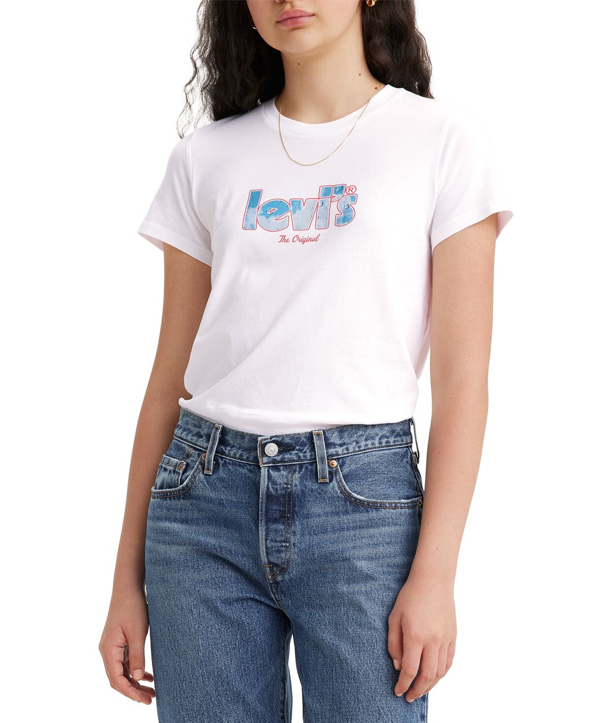 

Женская футболка perfect с графическим логотипом Levi's, мульти