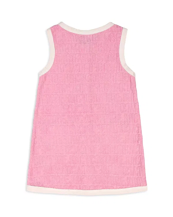Детское платье для девочек с жаккардовым узором Juicy Couture, Prism Pink — фото 2